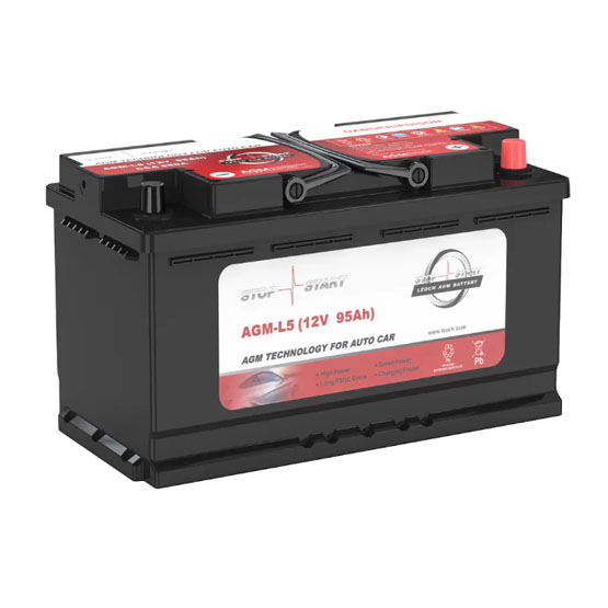 Premium Turbo Batterie AGM 12 V/60 Ah - 242 x 175 x 190