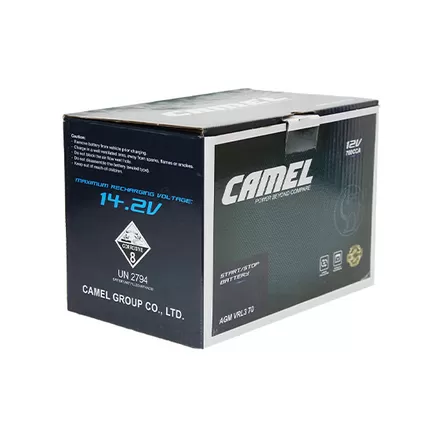 Camel AGM 70 A/h 760 A R+ 278x175x190 мм