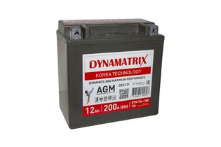 Dynamatrix-Korea AGM DEK131 12 A/h 200 A L+ 150x87x145 мм