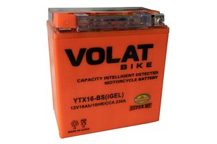 VOLAT YTX16-BS iGEL 16 A/h 230 A L+ 150х87х161 мм