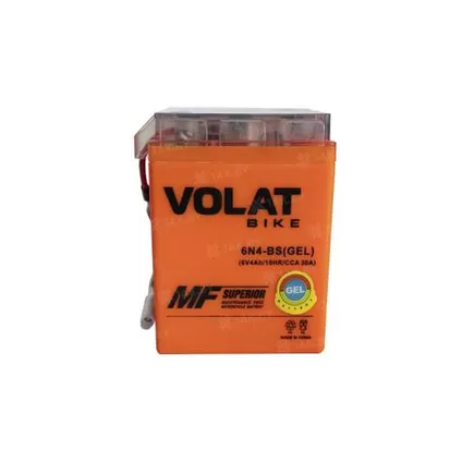 VOLAT 6N4-BS iGEL 4 A/h 30 A L+ 71х71х96 мм 6V