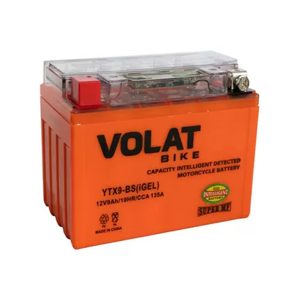 VOLAT YTX9-BS iGEL  9 A/h 135 A L+ 150х87х105 мм