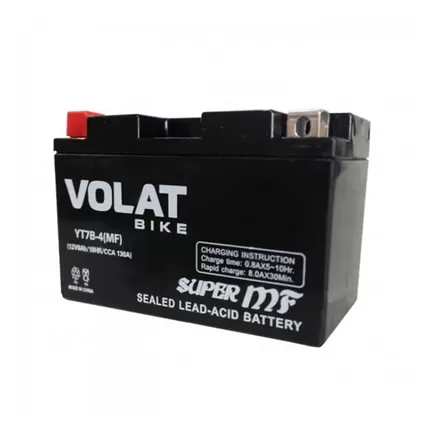 VOLAT YT7B-4 MF  8 A/h 130 A L+ 150х65х93мм