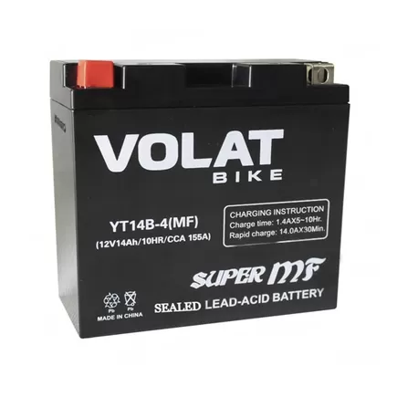 VOLAT YT14B-4 MF 14A/h 155 A L+ 150х70х145 мм
