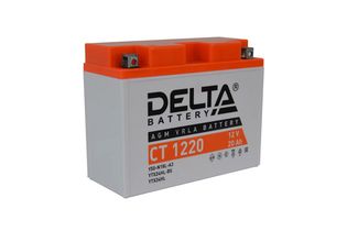 Delta AGM СТ 1220 20 A/h 250 A R+ 205x87x162 мм