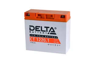 Delta AGM СТ 1220.1 20 A/h 260 A R+ 181x77x167 мм