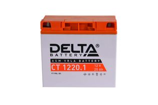 Delta AGM СТ 1220.1 20 A/h 260 A R+ 181x77x167 мм