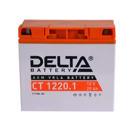 Delta AGM СТ 1220.1 20 A/h 260 A R+ 181x77x167 мм
