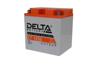 Delta AGM СТ 1230 30 A/h 300 A R+ 166x126x175 мм