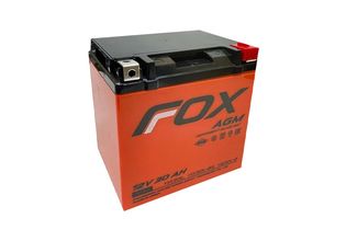 FOX 1230 30 A/h 390 A R+ 166x126x175 мм