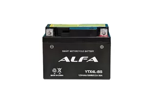 Alfa YTX4L-BS 4 A/h 50 A R+ 113x70x85 мм