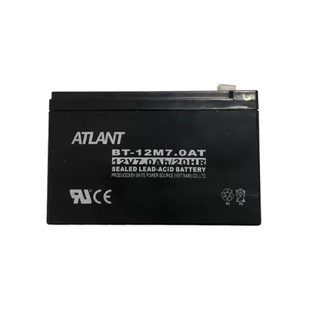 Аккумулятор Atlant 12-7 F1 (12В/7 А·ч)
