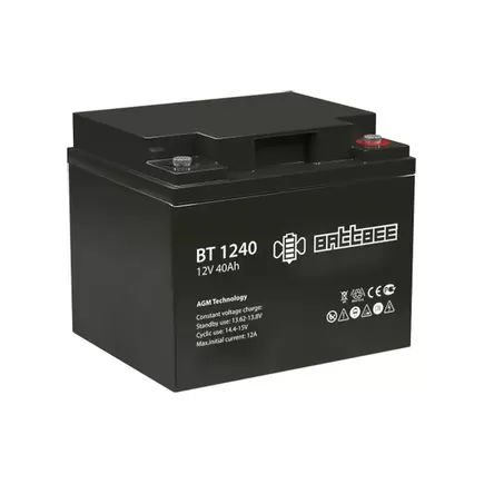 Аккумулятор BattBee BT 1240 (12В/40 А·ч)