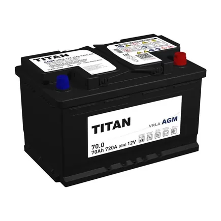 Titan AGM L3 70 A/h 720 A R+ 278x175x190 мм