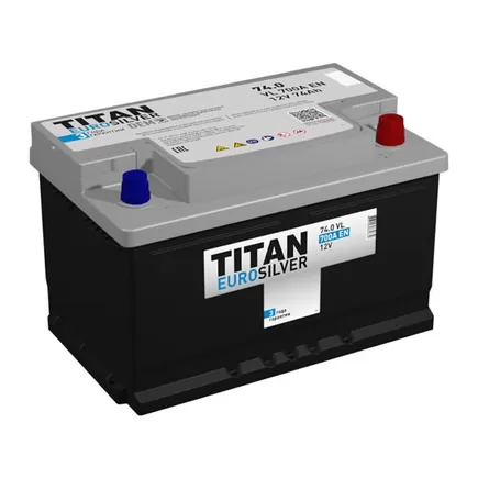 Titan Eurosilver LB3 74 A/h 700 A R+ 278x175x175 мм