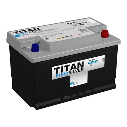 Titan Eurosilver L3 76 A/h 700 A R+ 278x175x190 мм
