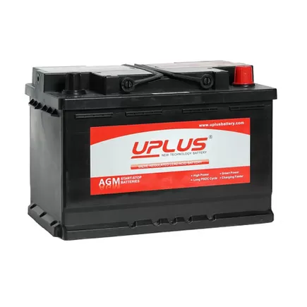 UPlus AGM Start/Stop 70 A/h 760 A R+ 278x175x190 мм