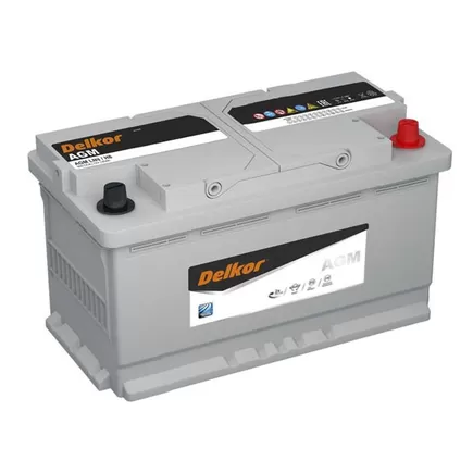 Delkor AGM 80 A/h 800 A R+ 315х175х190 мм