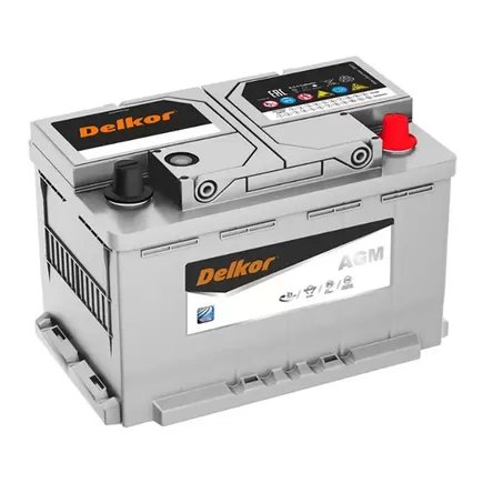 Delkor AGM 70 A/h 760 A R+ 278х175х190 мм