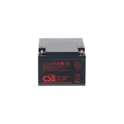 Аккумулятор CSB GPL 12260 (12В/26 А·ч)