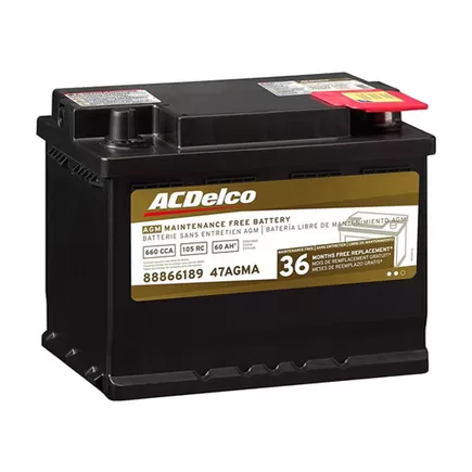 ACDelco AGM 60 A/h 660 A R+ 242x175x190 мм