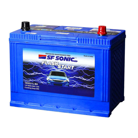 Купить аккумулятор SF Sonic 105D31L 90 A/h 800 A R+ (борт.) в Минске и ...