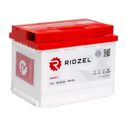 Ridzel AB060.0 60 A/h 650 A R+ 242x175x190 мм