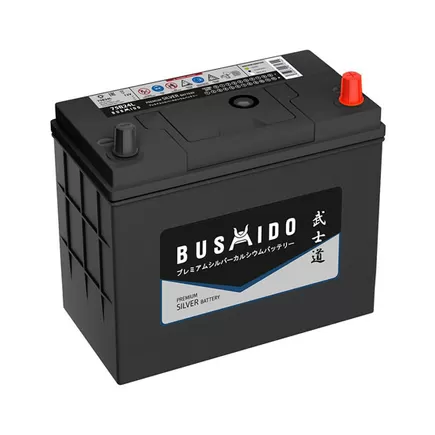 Bushido Silver 75B24L 59 A/h 550 A R+ 238x128x200 мм