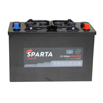 Sparta 6СТ-120Е 120 A/h 950 A R+ 349x175x223 мм