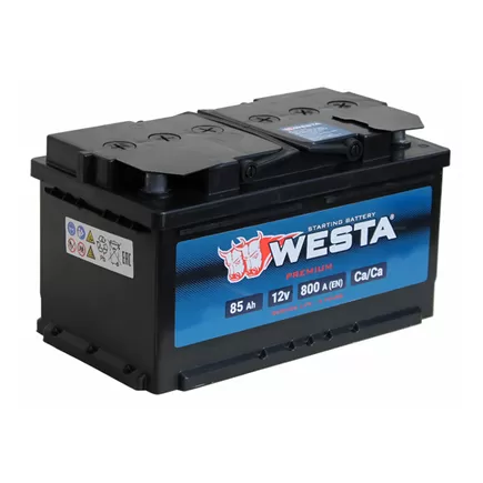 Westa Premium 85 R 85 A/h 800 A R+ 315x175x175 мм (низкая)