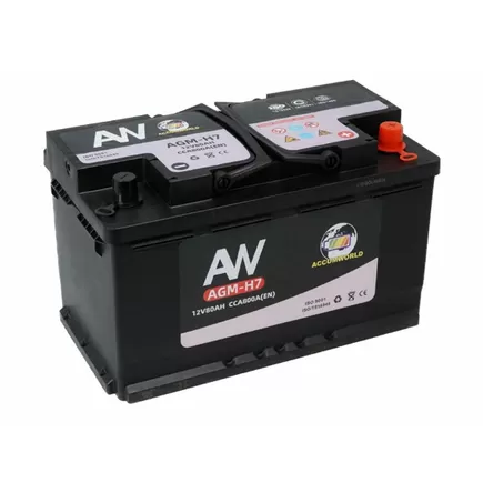 AW AGM 80 A/h 800 A R+ 315x175x190 мм