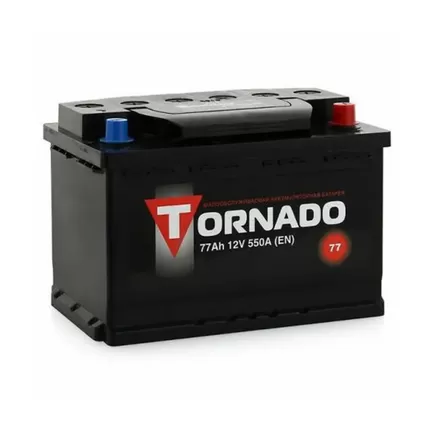 Tornado 77 A/h 550 A R+ 278x175x190 мм