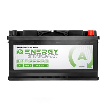 IQ Energy Standart AGM 95 A/h 1050 А R+ 353x175x190 мм