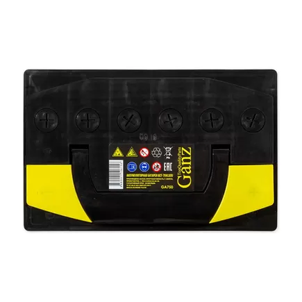 Ganz 75 A/h 680 A R+ 278x175x190 мм