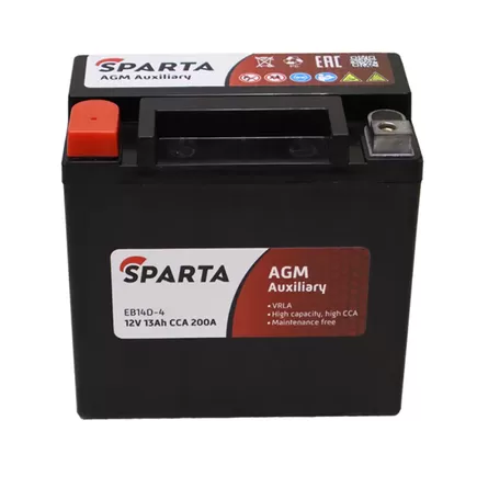 SPARTA EB14D-4 13 A/h 200 A L+ 150x87x148 мм