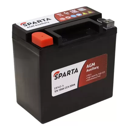 SPARTA EB14D-4 13 A/h 200 A L+ 150x87x148 мм