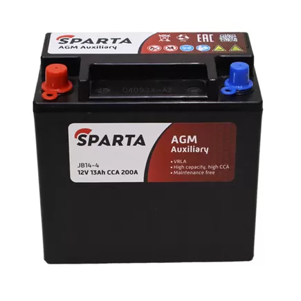 SPARTA JB14-4 13 A/h 200 A L+ 150x87x148 мм