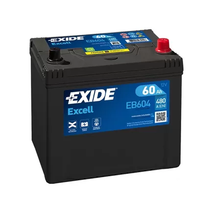 Exide Excell EB604 60 A/h 480 А R+ 230x175x200 мм