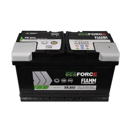 Fiamm EcoForce AGM VR800 80 A/h 800 А R+ 315x175x190 мм