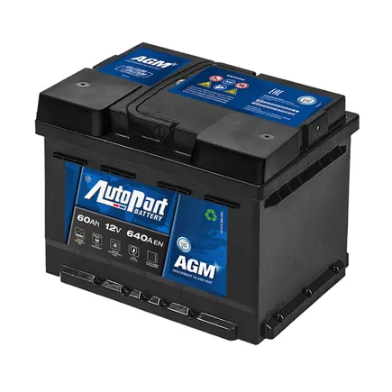 AutoPart Galaxy AGM 560-275 60 A/h 640 A R+ 242x175x190 мм