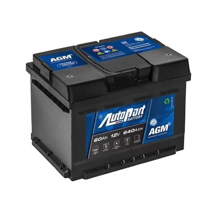 AutoPart Galaxy AGM 560-275 60 A/h 640 A R+ 242x175x190 мм