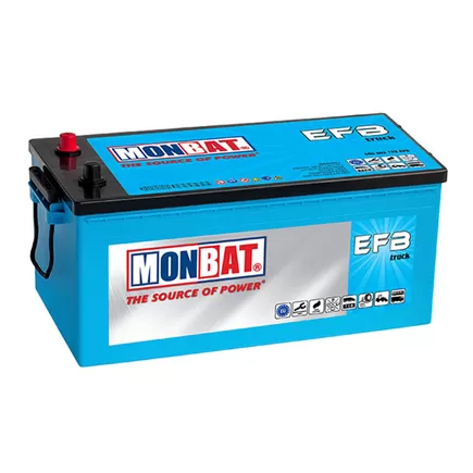 Monbat EFB Truck 230 A/h 1250 А L+ 514x276x242 мм