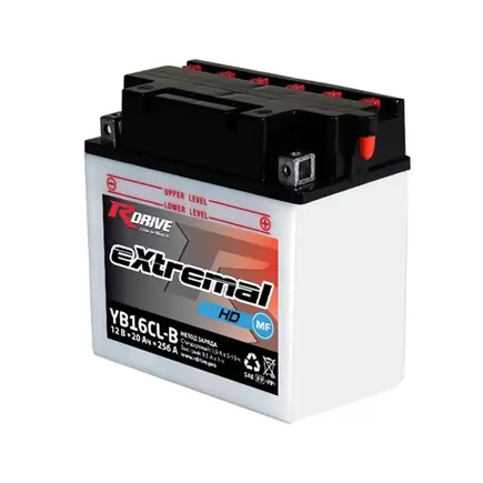 RDrive eXtremal HD YB16CL-B 19 A/h 256 A R+ 175х100х175 мм
