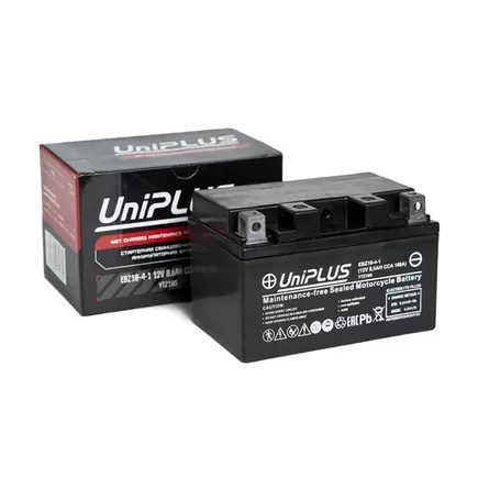 UniPlus AGM EBZ10-4-1 8.6 A/h 160 A L+ YTZ10S 150x86x94 мм