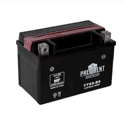 President YTX9-BS 9 A/h 140 А L+ 150x87x107 мм