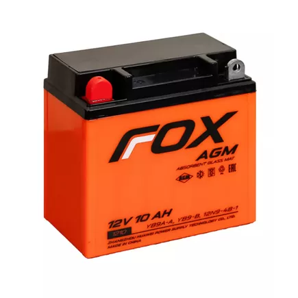 Fox 1210 10 A/h 180 А L+ 137x76x134 мм