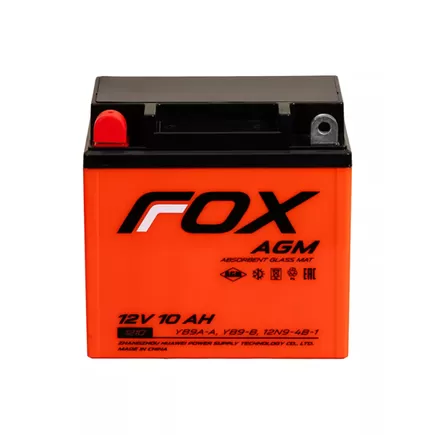 Fox 1210 10 A/h 180 А L+ 137x76x134 мм