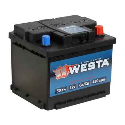 Westa Premium 50 R 50 A/h 480 A R+ 207x175x175 мм (Низкая)