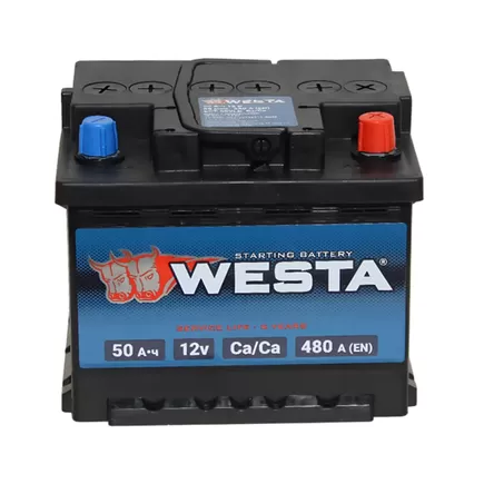 Westa Premium 50 R 50 A/h 480 A R+ 207x175x175 мм (Низкая)