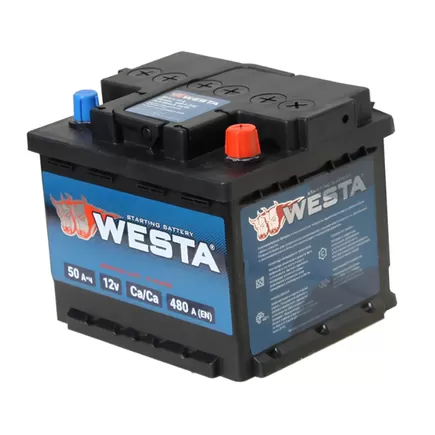 Westa Premium 50 R 50 A/h 480 A R+ 207x175x175 мм (Низкая)